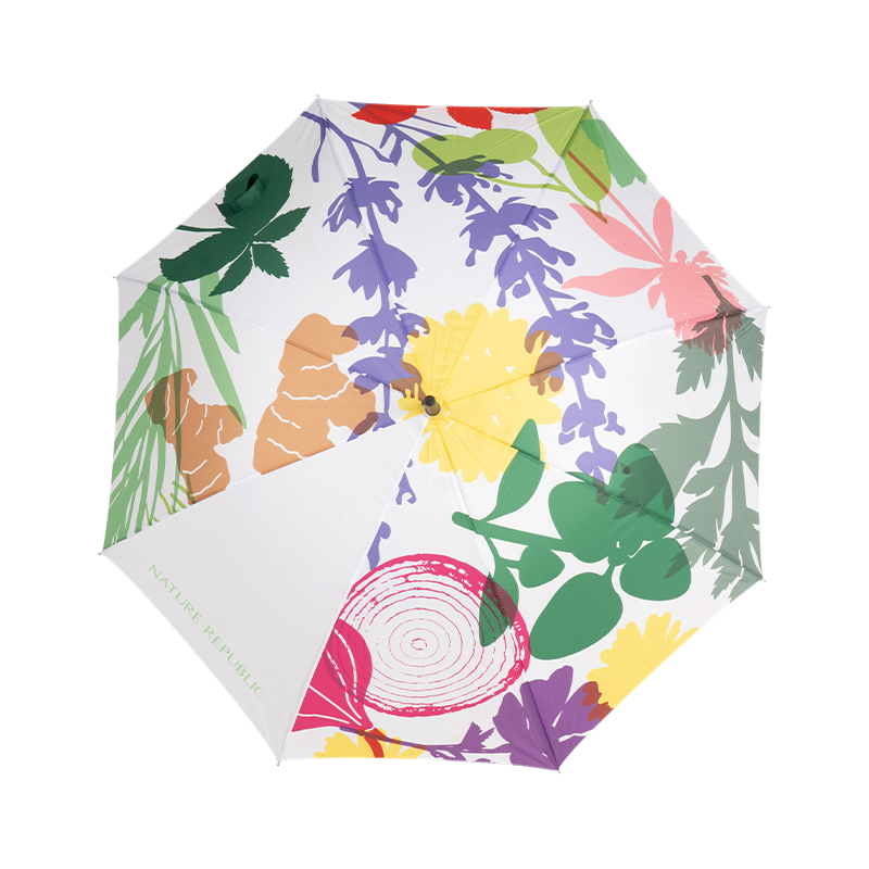 抽象花卉印花礼品伞
