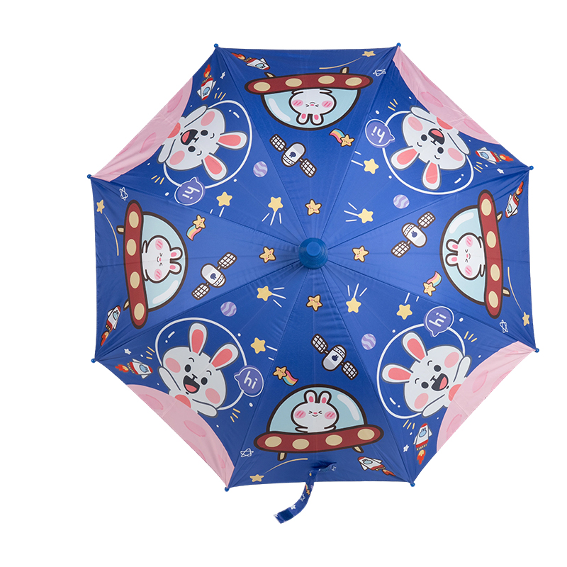 带防水盖的卡通儿童雨伞