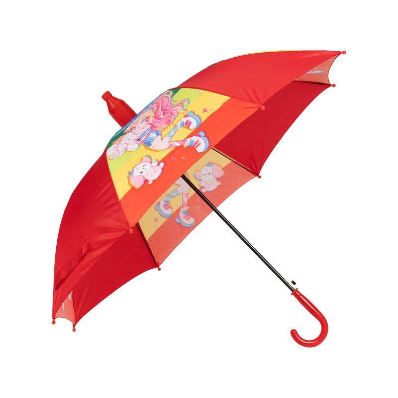 带防水盖的卡通儿童雨伞