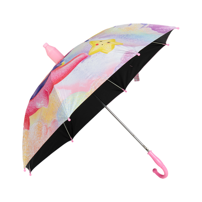 带防水盖的卡通儿童雨伞