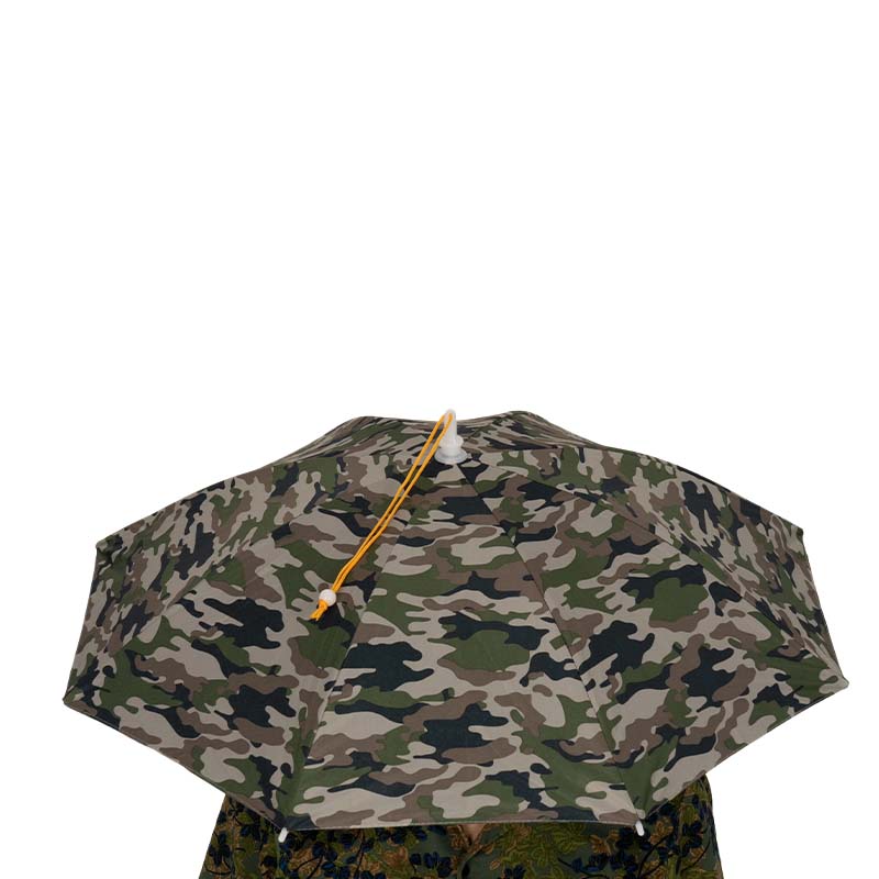 双层可穿戴雨伞帽
